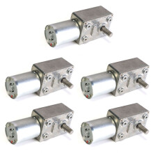 5X GW370 12V 6Rpm Réversible à Engrenages à Vis Sans Fin à Couple Élevé Turbo Motor 35A