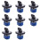8X 8 Terminaler 5 Positioner Master Control Rotary Cam  20A Svart+Blå 1