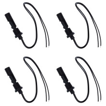 4X Horizontal Water Level Sensor Liquid PP Float Switches NO NC 100V 0.5A