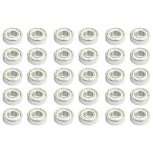 8Mm X 19Mm X 6Mm Afgedichte Diepe Groef Radiale Kogellagers 698Z 30 Stuks