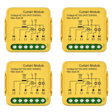 4X Tuya Zigbee Curtain Module Connected Roller Shutters Blind Motor Works with Alexa GoogleHome
