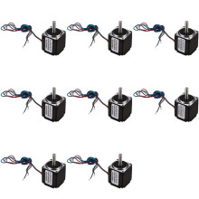 8X NEMA 11 28 Hybrid Stepper Motor 1.8 Degree 2 Phase 4 Wires 32Mm Stepper Motor for CNC Router