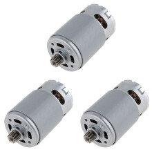 3X RS550 18V 19500 RPM Motor with Two-Speed 11 Teeth and High Torque Gear Box for Electric Drill/Screwdriver
