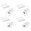 4X Wireless  Light  RF 433MHz Lighting Control Intelligent  AC 90-250V 10A Module( 1 W and 1 C) 1