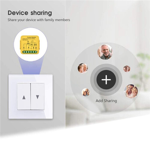 4X Tuya  Zigbee Curtain  Module Connected Roller Shutters Blind Motor Works with Alexa GoogleHome 1