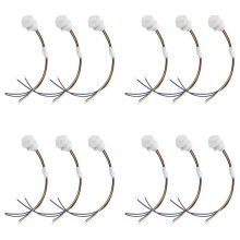 12 Packs Motion Sensor Light , PIR Sensor Detection ,Ceiling or Wall Mount Light