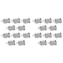 20pcs Interrupteur de Fin de Course Universel pour Porte de Four à Micro-Ondes et Congélateur, Série AC/ 125V 250V V-15-1C25 à Action Instantanée