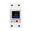2X Din Rail Dual Display Adjustable over Voltage Current and Under Voltage Protective Device 2