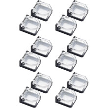 12X Power Push Button Cover,Waterproof and Collision Resistant, Dustproof Safety Protector for 25mm Hole A