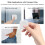 4X Tuya Zigbee Wireless   One Key Push Button Control Scene  Remote Controller Home Automation 3