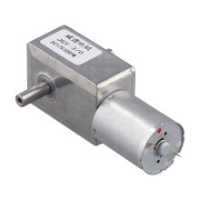5X JGY370 Gleichstrommotor, 12 V, 30 U/Min, Drehzahlreduzierer, mit Hohem Drehmoment, Turbo-Schneckengetriebe