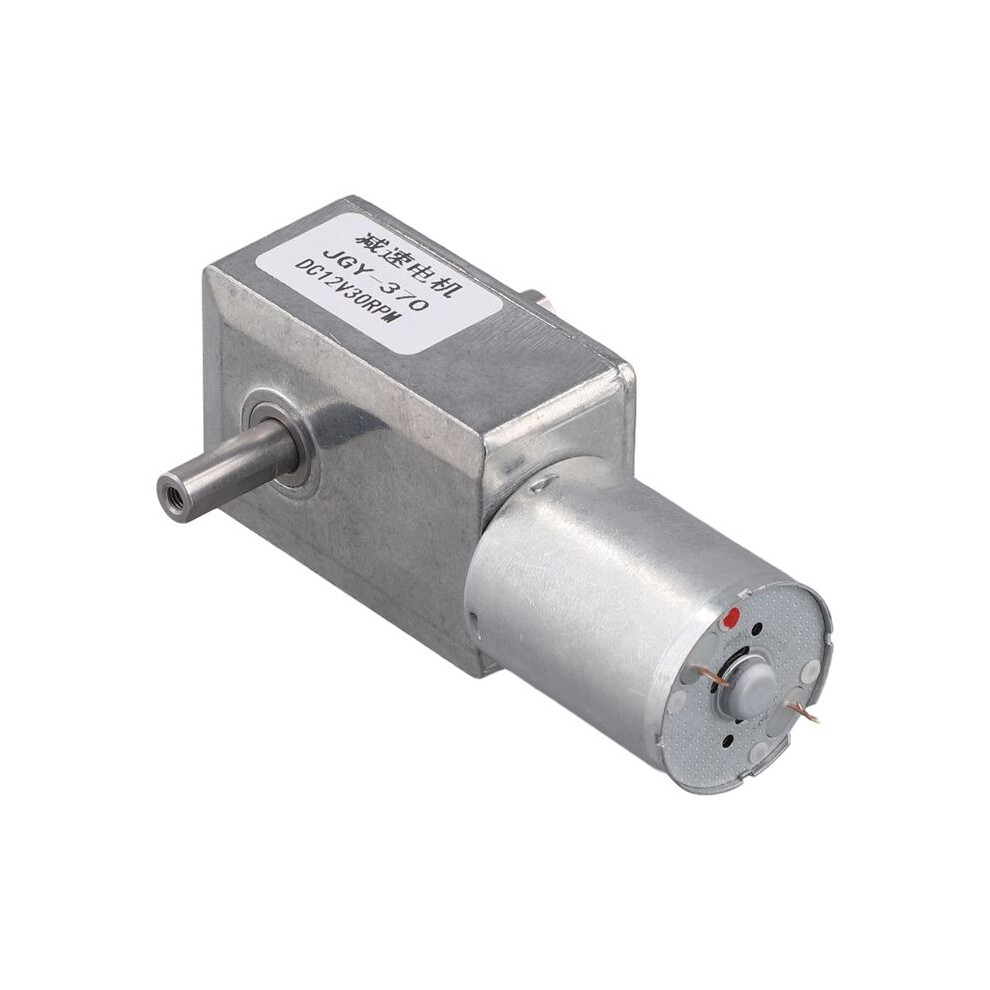 5X Jgy370 Motor 12V 30Rpm Reduce Speed Motor With High Torque Turbo Worm Geared 4712319779220