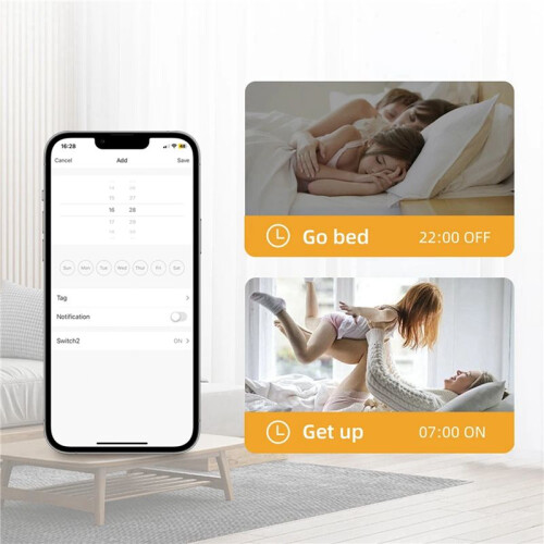2X Tuya WiFi  Dimmer  Module 2CH Control LED Lights Dimmable  Stepless Dimming+Voice Control 2