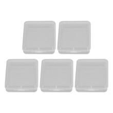 Opbergoplossing voor kleine spullen: transparante plastic bakjes voor kralen, ijzerwaren, munten, sieradenonderdelen. Met afsluitdeksel met