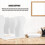 Large White Metal Retractable Bookends - Slim Desk Support 12