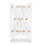 Large White Metal Retractable Bookends - Slim Desk Support 8