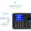 F01 Fingerprint Attendance Machine with Instant Recognition USB Download Biometric Time Clock 4