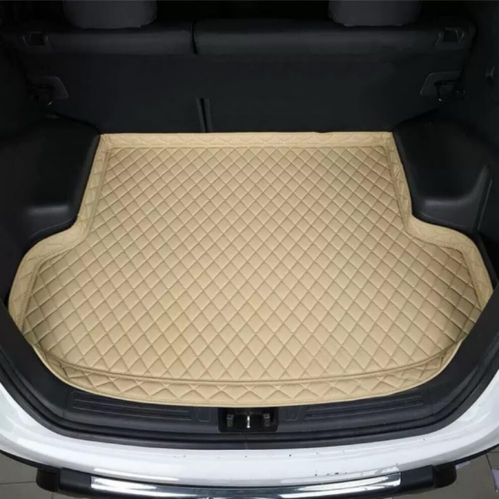 Trunk Mat 20202025 Heavy Duty Waterproof Nonslip Custom Fit Cargo Liner For Corvette C8 Beige 9073542383024