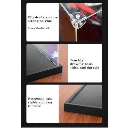 Black Painted 3mm Display Panel with Uniform Finish for Cabinet and Box Trim 2