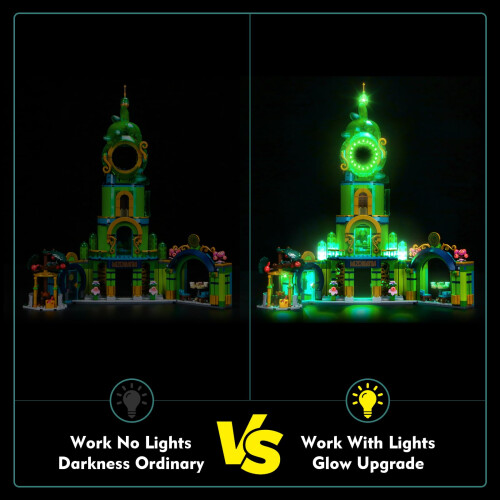 LED Light Kit for  Emerald City 75684, USB Powered Lighting Upgrade, Easy Installation 2