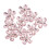 10PCS Flower Rhinestones Flat Back Multi-purpose Embellishments 12