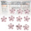 10PCS Flower Rhinestones Flat Back Multi-purpose Embellishments 5