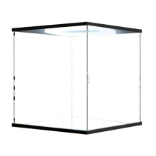 Lighted Makeup Mirror with Integrated Ring Light, Adjustable Brightness for 43197 Ice Castle Display Box