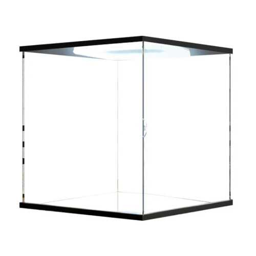 Lighted Makeup Mirror with Integrated Ring Light, Adjustable Brightness for  43197 Ice Castle Display Box