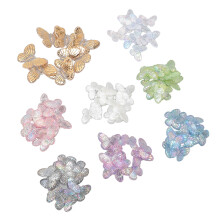 80Pcs Plastic Butterfly Charms for Jewelry Making and Crafts