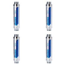 4X Adoucisseur D'Eau Central pour Toute la Maison Filtre Antitartre Empêche L'Accumulation de Tartre sur les Conduites D'Eau Chaudières de Toilettes