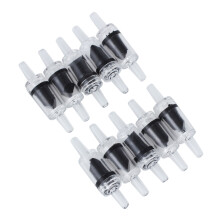10 Pcs Non-Return One Way Check Valve CO2 Aquarium Fish Tank Air Pump
