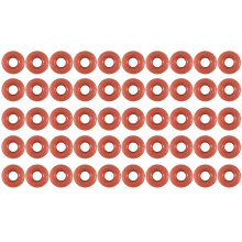 50 Pcs Silicone O Ring Seal Sealing Gasket 3mm x 8mm x 2.5mm