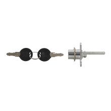 In Lega di Zinco Computer Desk Cabinet Mailbox Cassetto Armadio Locker Cam Lock con Chiavi, Argento