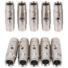 10Pcs 3/8 Pulgadas Slip Lok Misting Boquilla de Acoplamiento Tees 10/24 UNC 1000 PSI ConexióN RáPida