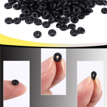 500 PeçAs, 6 X 2 X 2 Mm VedaçõEs Mecânicas de VedaçãO de óLeo de Anel em o de Borracha
