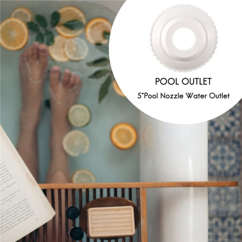 5 PeçAs/Conjunto Piscina Bico Bico Bico Bico Encaixe Globo Ocular Encaixe de Retorno Spa Encaixe SaíDa de áGua de 1,5 Polegadas 1