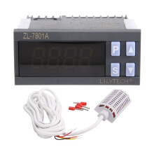 LILYTECH ZL-7801A, Universal, General, Controlador de Temperatura y Humedad, Termostato e Higrostato, Termostato de Termostato
