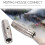 10 Peças 3/8 Polegadas Slip Lok Misting Nozzle Coupling Tees 10/24 UNC 1000 PSI Quick Connect 5