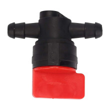 3PCS 494768 698183 Fuel Shut Off Valve with Clamp for 1/4 inch Fuel Briggs & Stratton Murray Toro Lawn Tractor