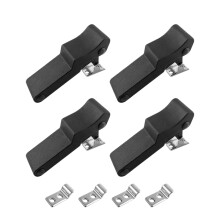 4X Flexible Soft Black Rubber Draw for Cooler, Boat Compartment,Cargo Box for Sportsman 7081927