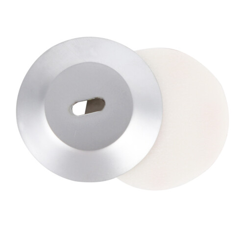 Adhesive Security Plate with Slot for Cables To Lock Down Laptops, Tablets, Monitors and Other Devices (Silver 2 Pack) 2