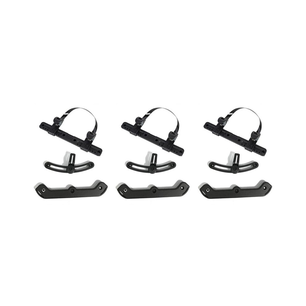 6X Bag Buckle Upgrade Kit Bicycle Accessories Luggage Buckle Bicycle Bag Buckle Riding Equipment 6032837100398