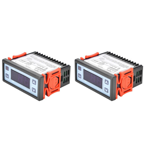 2X STC-200 Digital Thermostat Temperature Controller Microcomputer Refrigeration Heating Controller AC220V