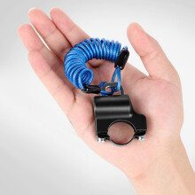 2X Bicycle Helmet Wire Rope Code Lock Motorcycle Electric Car Portable Lock Outdoor Rope Padlock Cycling Equipment,A
