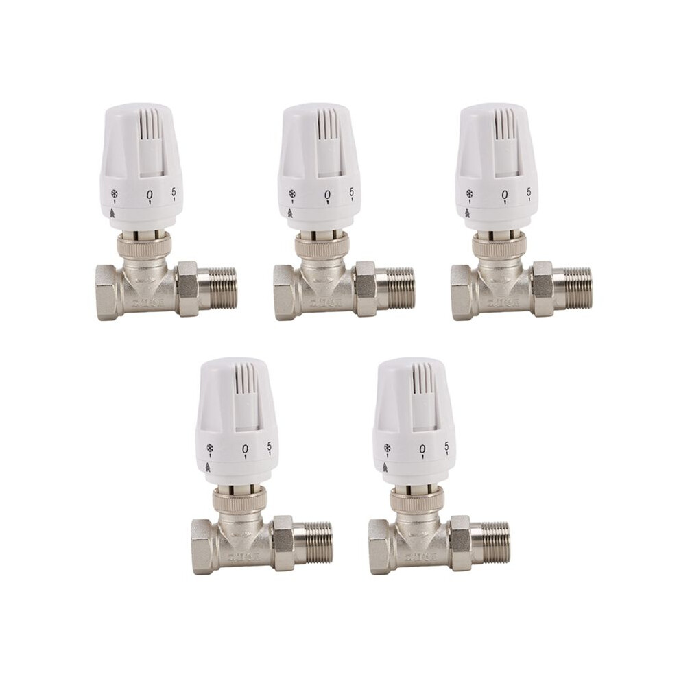 Wrapping Machine For Radiators 5X 3/4Inch Brass Thermostatic Radiator Valve Straight Type DN20 ...