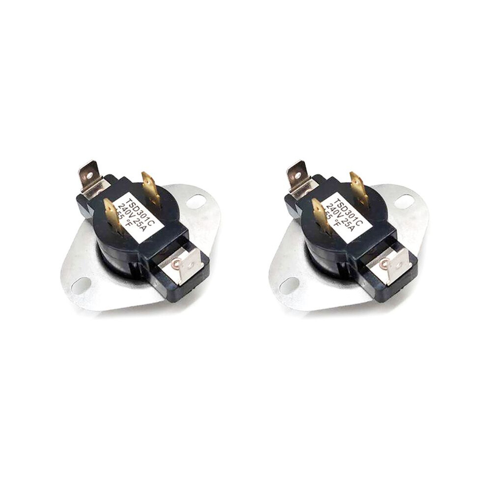 2X Replacement Parts For 3387134 Dryer Cycle Thermostat - Easy Install For 3387135 3387139 Wp3387134vp 306910 3387134 6032975337991