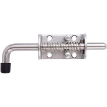 3Pcs 304 Stainless Steel 6.5Inch Spring Pin Lock Assembly for Doors Cabinets and Utility Trailer Gate - Heavy Duty