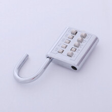 5X Anti-Theft Button Combination Padlock Digit Push Password Lock Zinc Alloy Security Lock