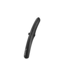 700c Bike Mudguards Set, Lightweight PP Fenders, Black, Quick-Release