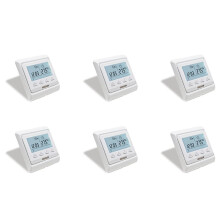 6X 16A 230V LCD Programmable Warm Floor Heating Room Thermostat Thermoregulator Temperature Controller Manual Mechanical